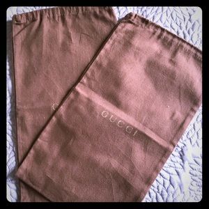Gucci Shoe Dust Bags